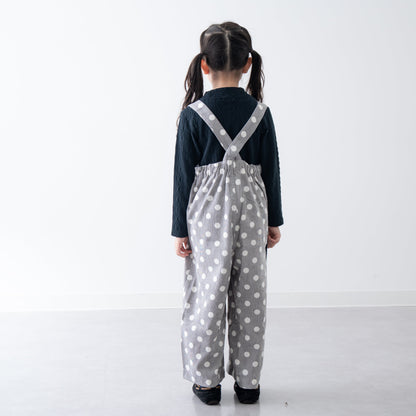 オーバーサイズサロペット　DOT