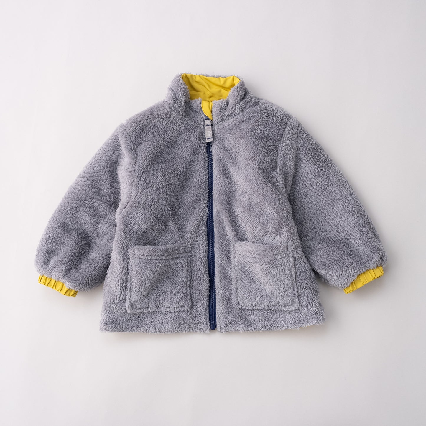 中綿ナイロンジャンバー　YELLOW