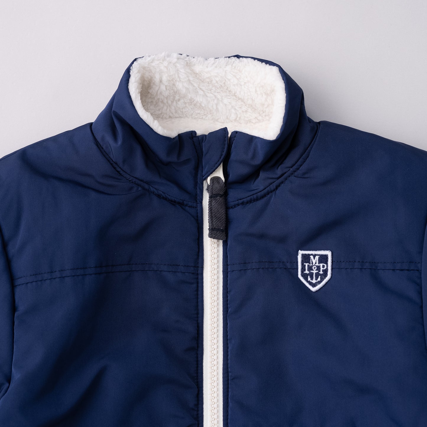中綿ナイロンジャンバー　NAVY