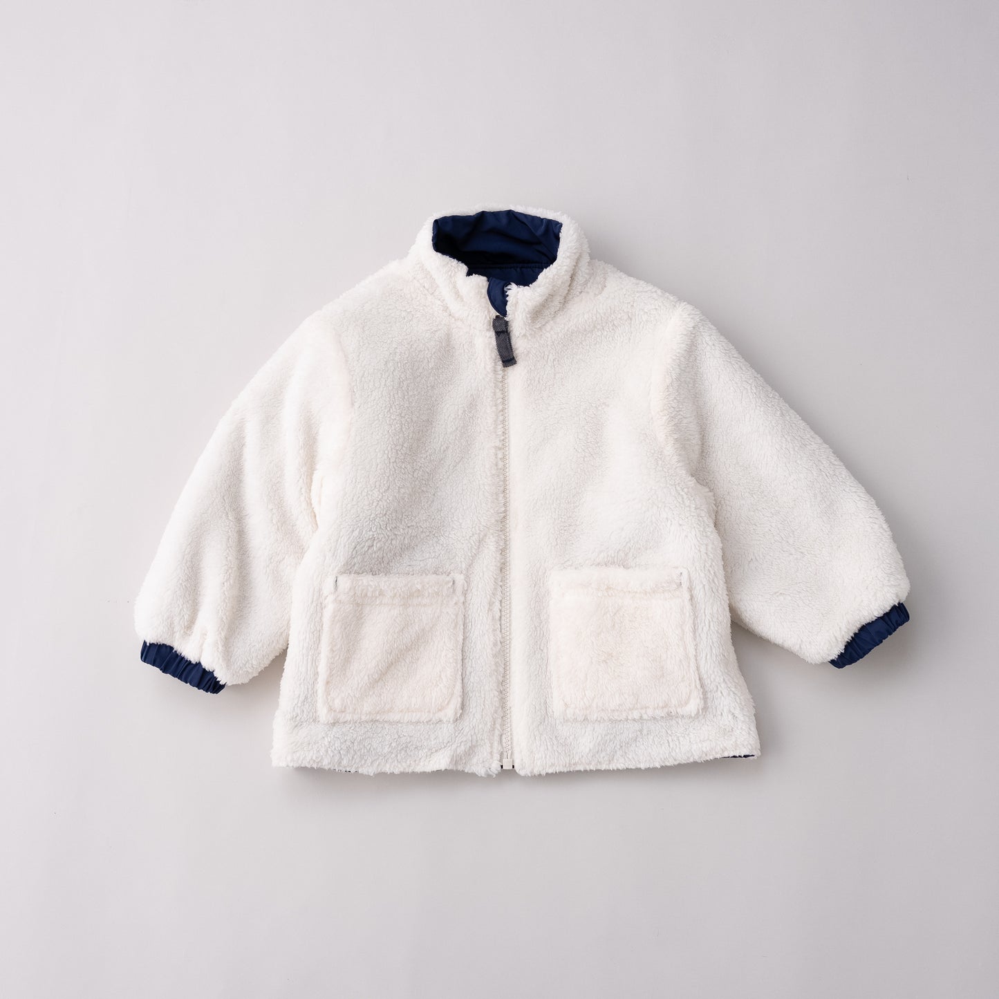 中綿ナイロンジャンバー　NAVY