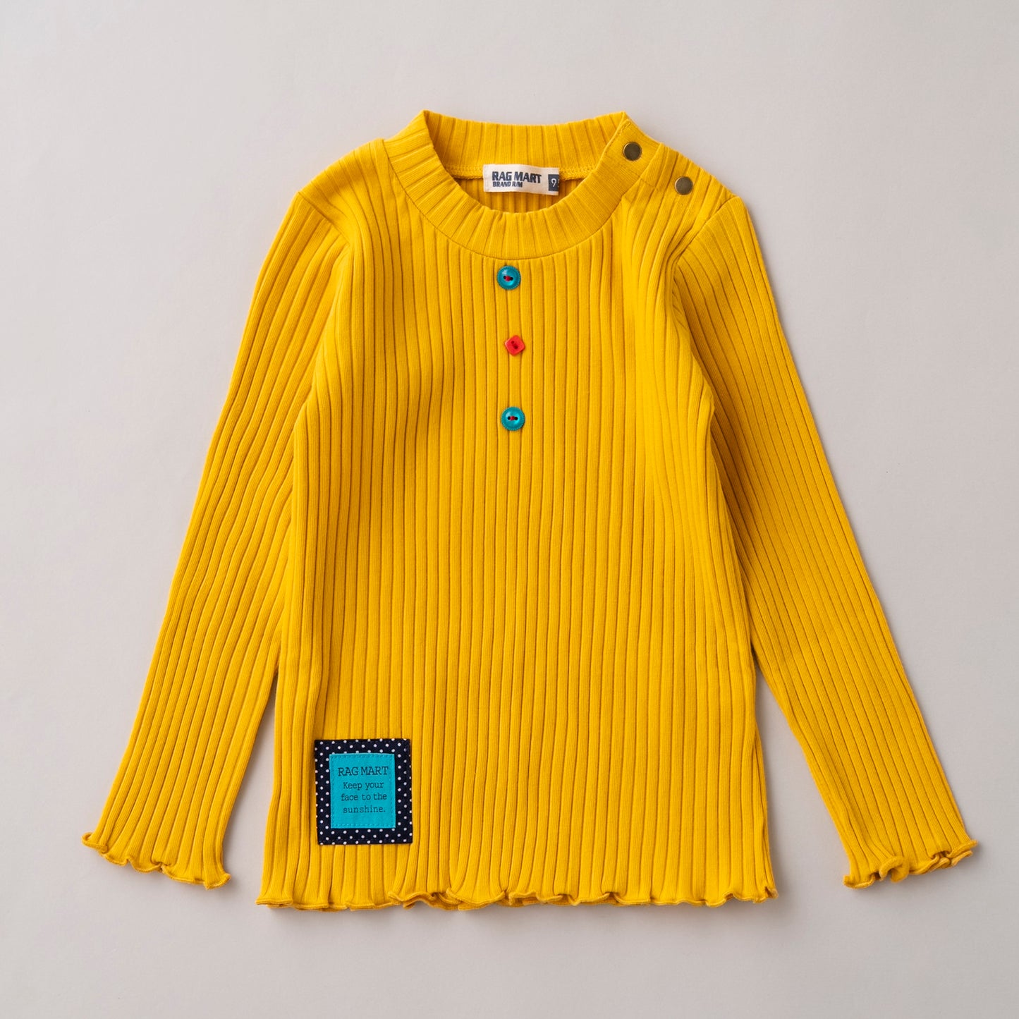 テレコTシャツ　YELLOW