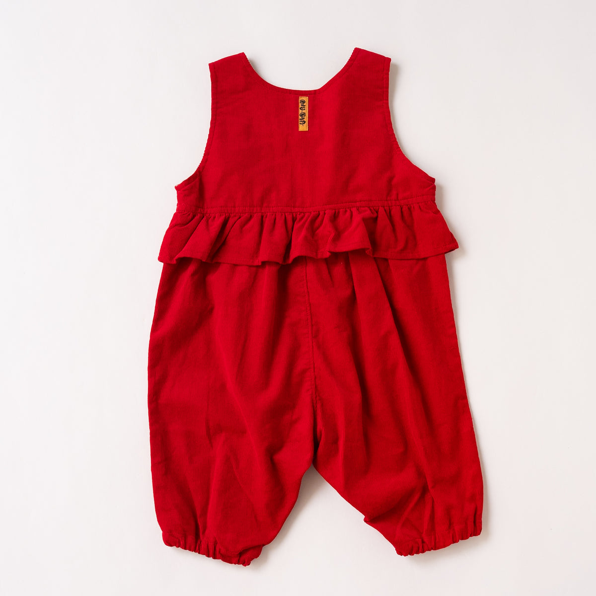 ベビーサロペット【ガール】　RED
