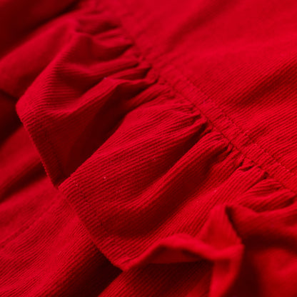 ベビーサロペット【ガール】　RED