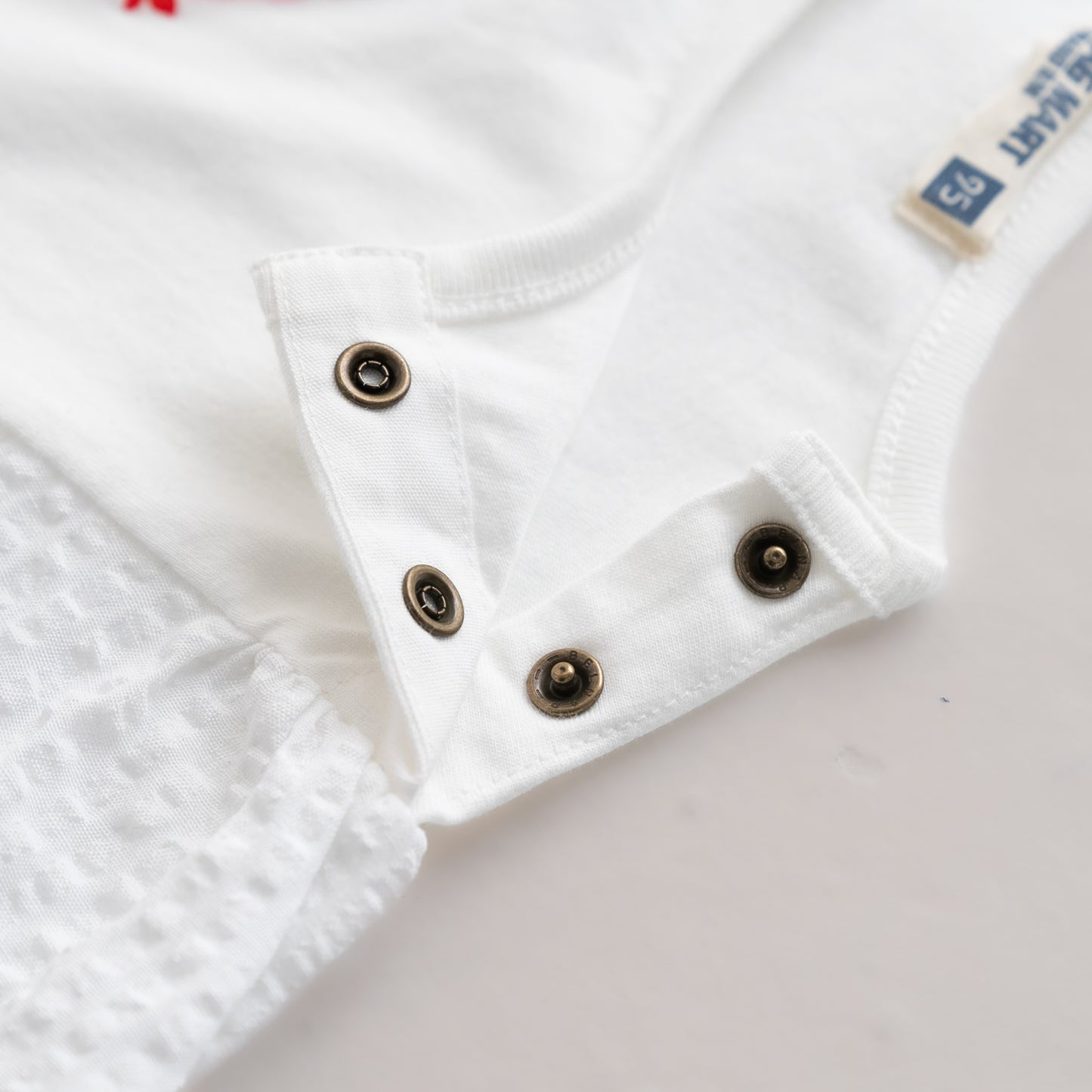 テディベアプリントTシャツ　OFF-WHITE