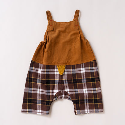 ベビーサロペット【キツネ】　CAMEL