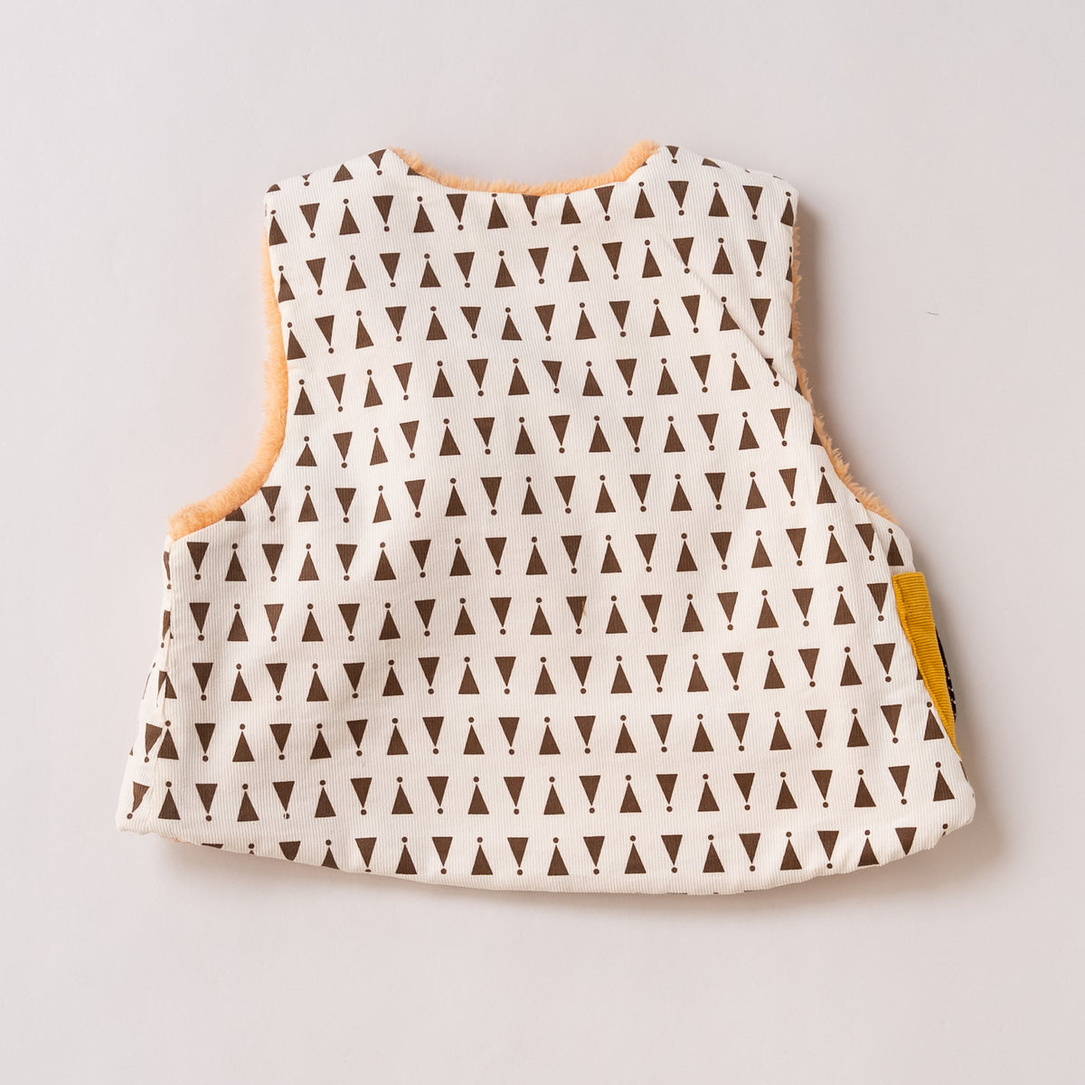 ベビーリバーシブルベスト　PRINT