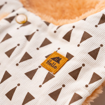 ベビーリバーシブルベスト　PRINT