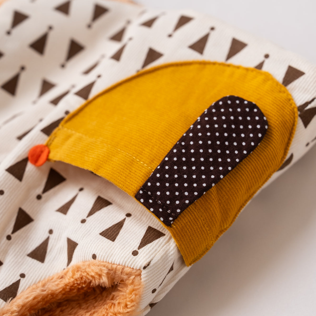 ベビーリバーシブルベスト　PRINT