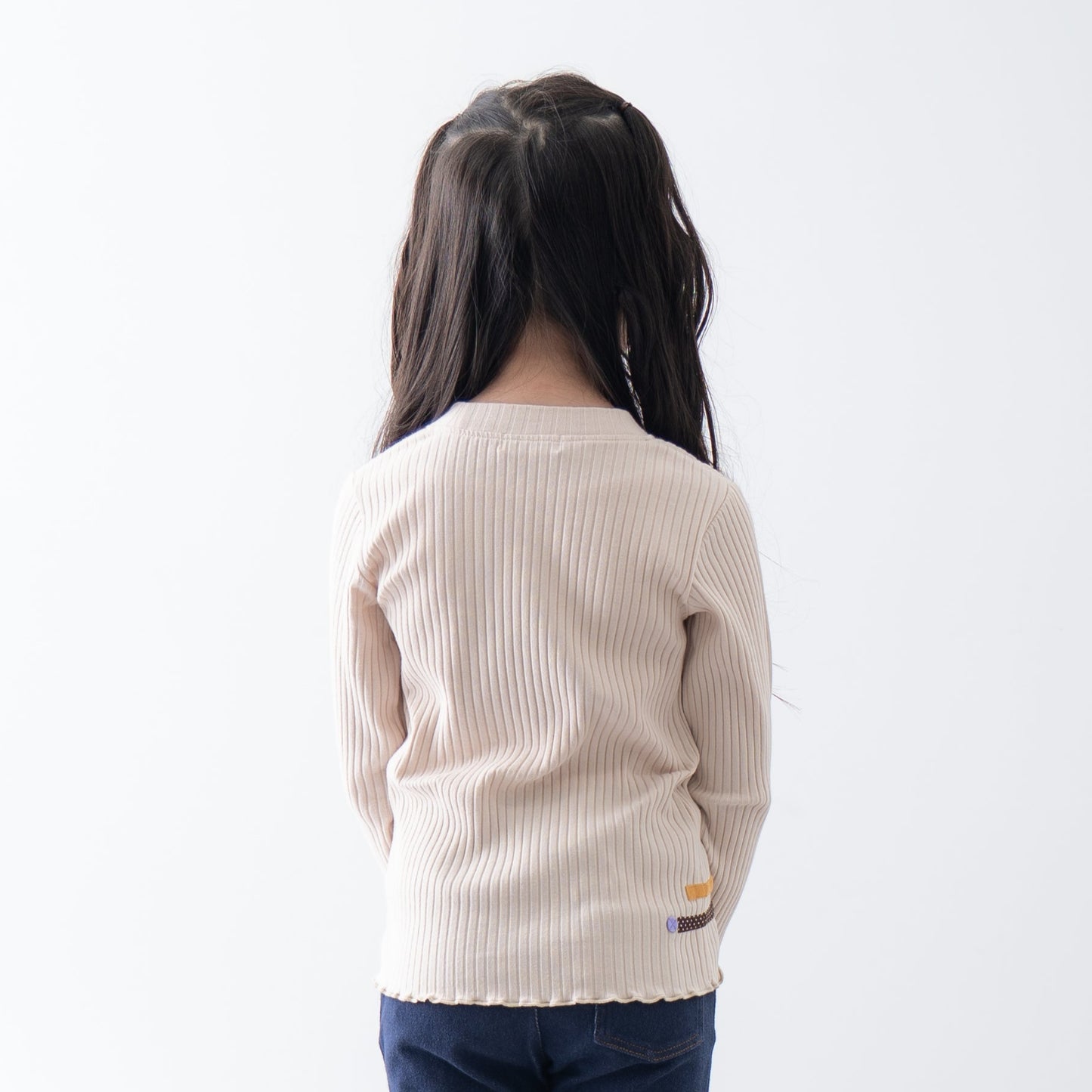 テレコTシャツ　IVORY