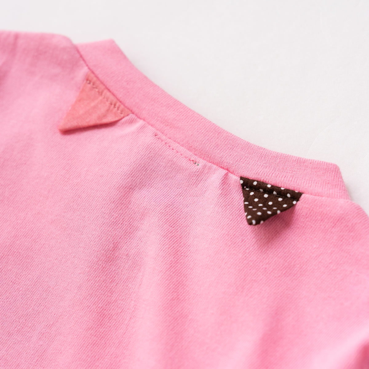 ベビープリントTシャツ【ヒョウ】　PINK