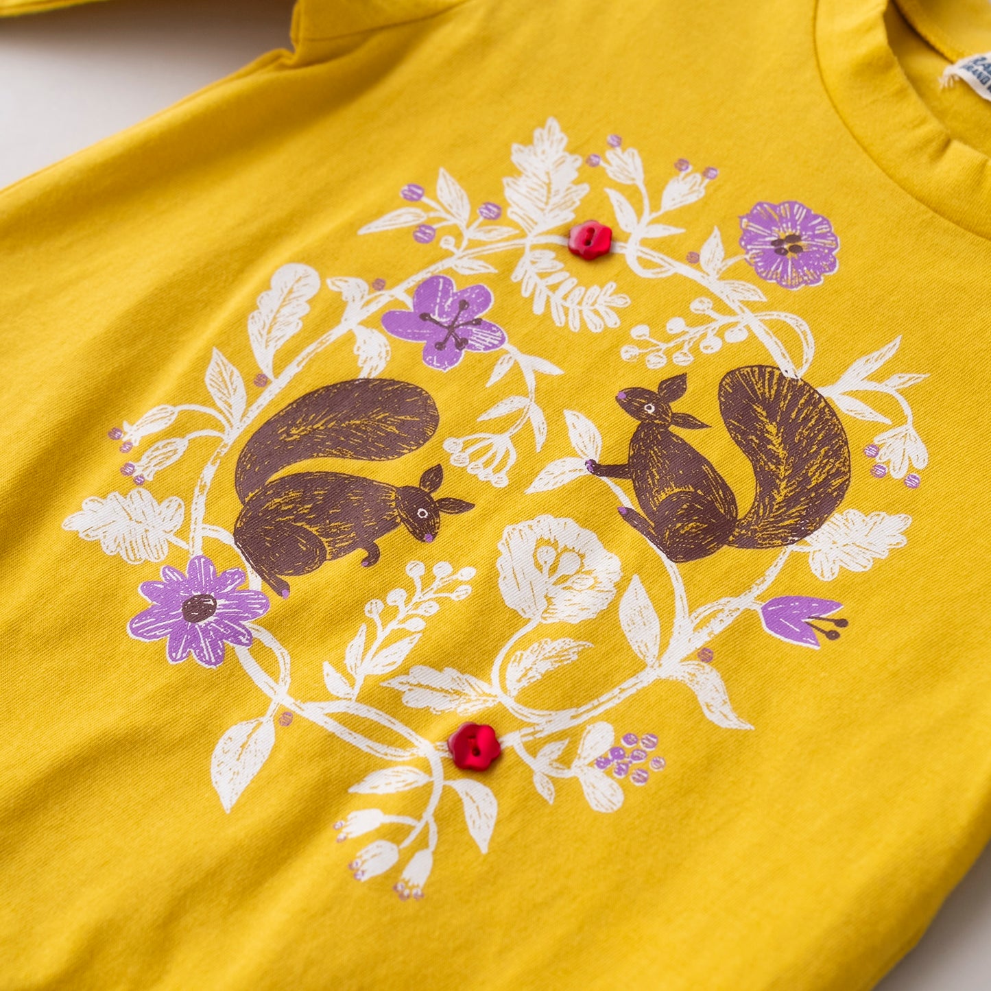 プリントTシャツ　YELLOW