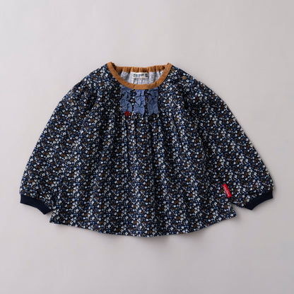 チュニックブラウス　NAVY