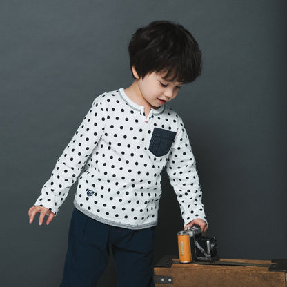 ワンポイントポケットTシャツ　OFF-WHITE