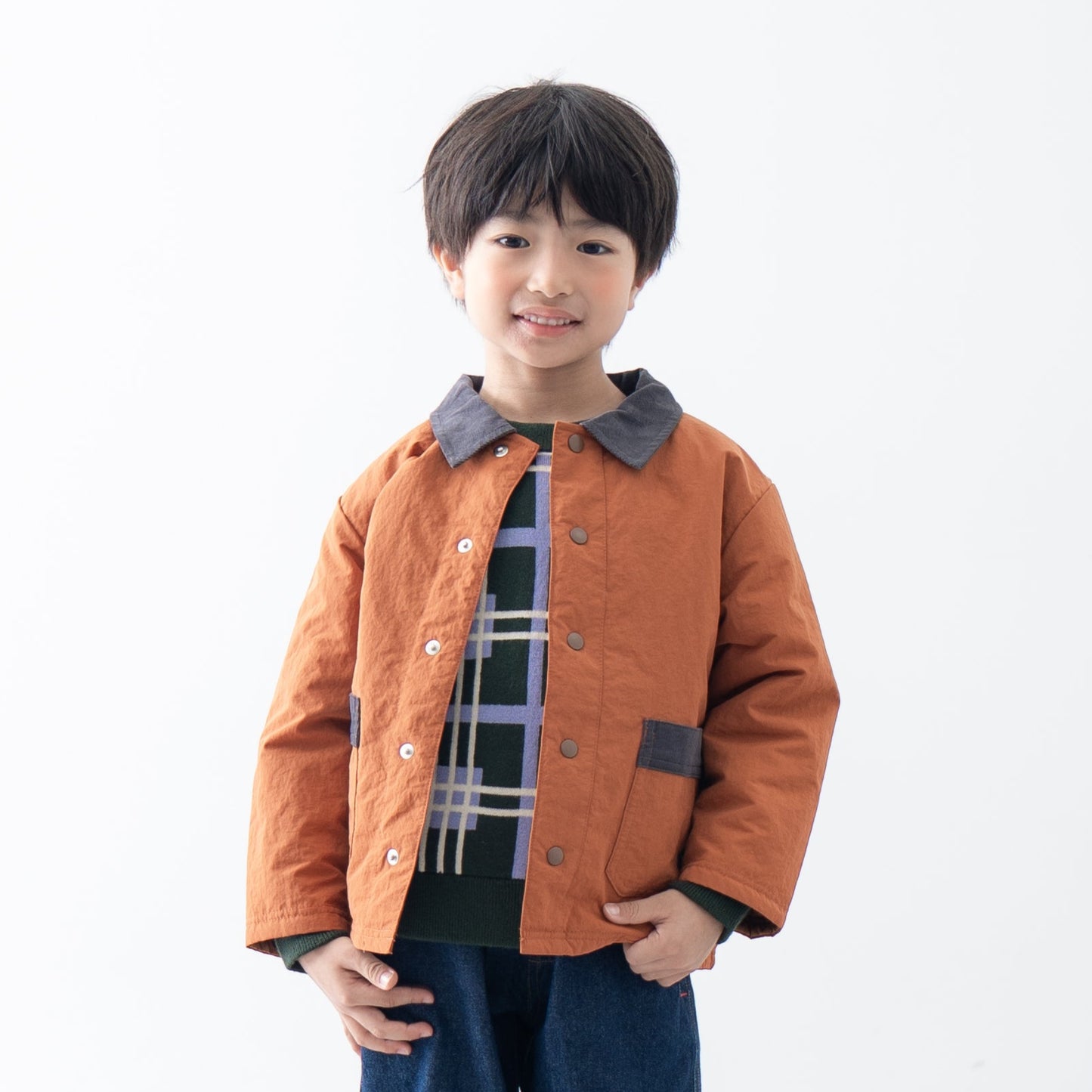 ハンティングジャケット　BROWN