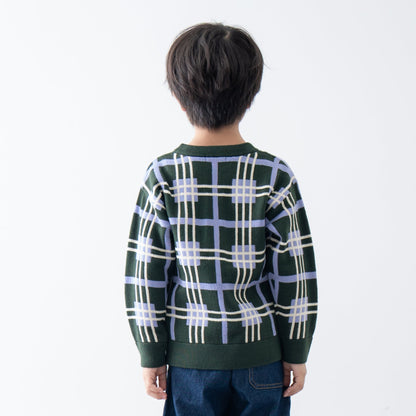 ニットセーター　GREEN
