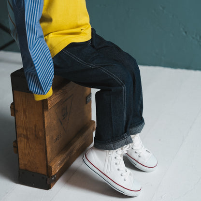 デニムワークパンツ　NAVY