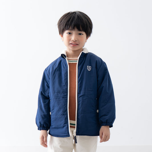 中綿ナイロンジャンバー　NAVY