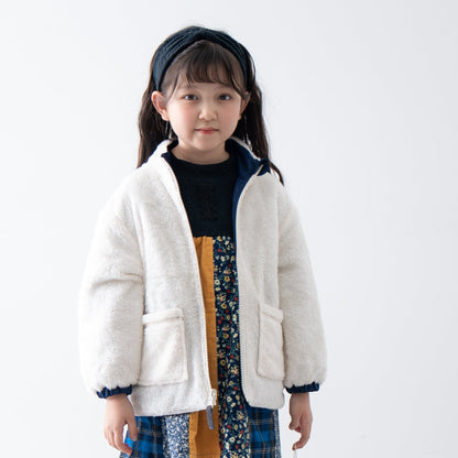 中綿ナイロンジャンバー　NAVY