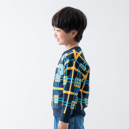 ニットセーター　NAVY