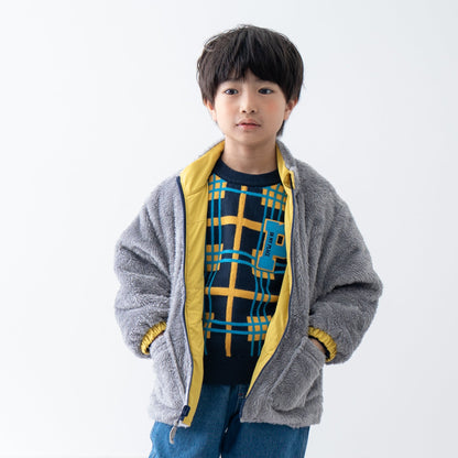 中綿ナイロンジャンバー　YELLOW