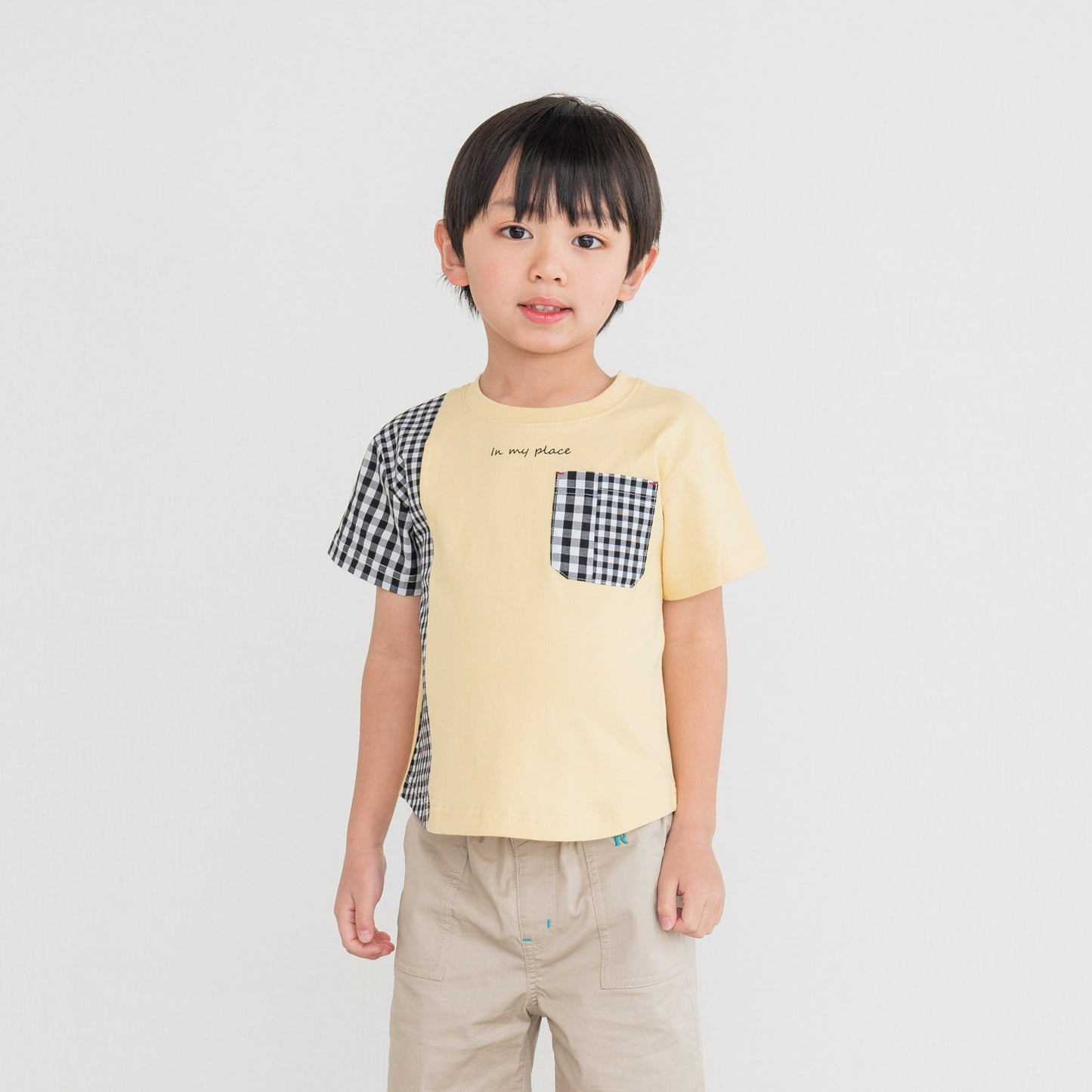 ポケットTシャツ　BEIGE