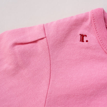 アニマルモチーフTシャツ【ネコ】　PINK