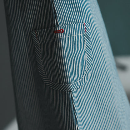 デニムジャンパースカート　STRIPE