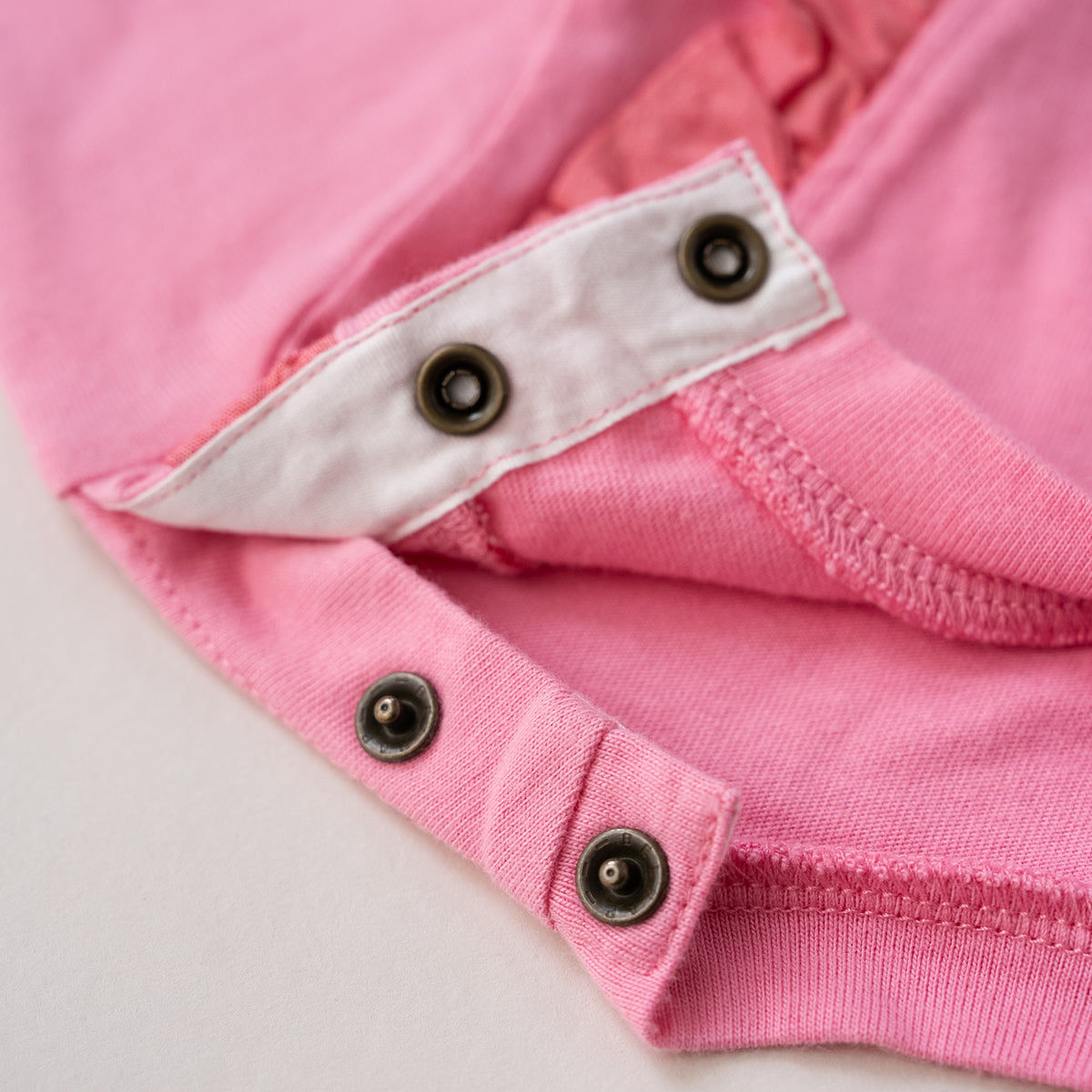 リボンフリルTシャツ　PINK