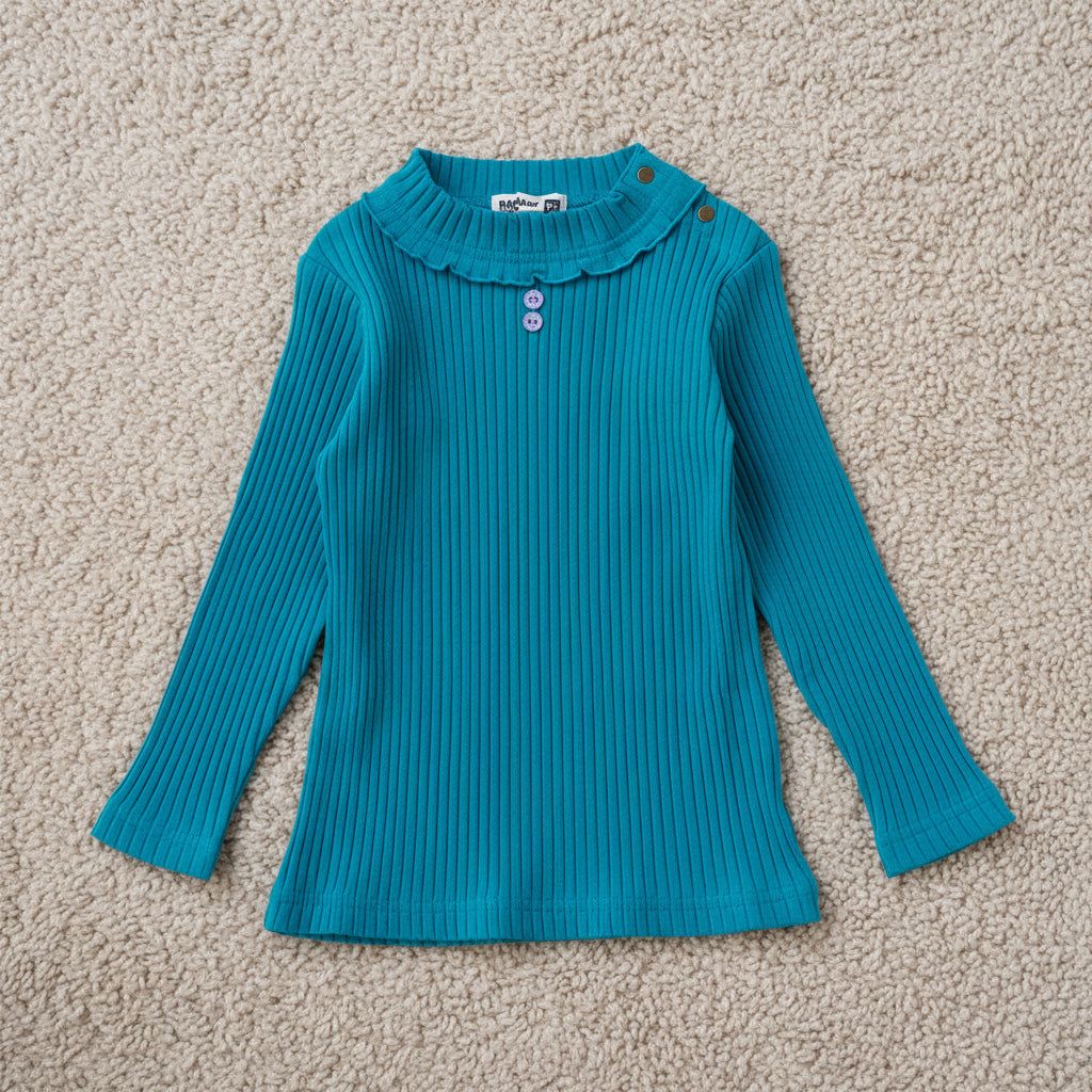テレコTシャツ　BLUE