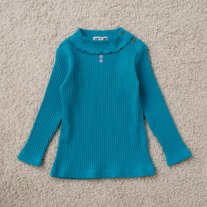 テレコTシャツ　BLUE