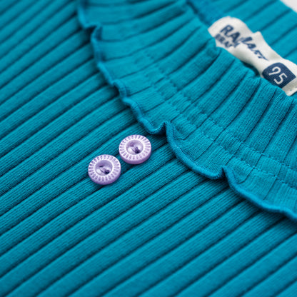 テレコTシャツ　BLUE