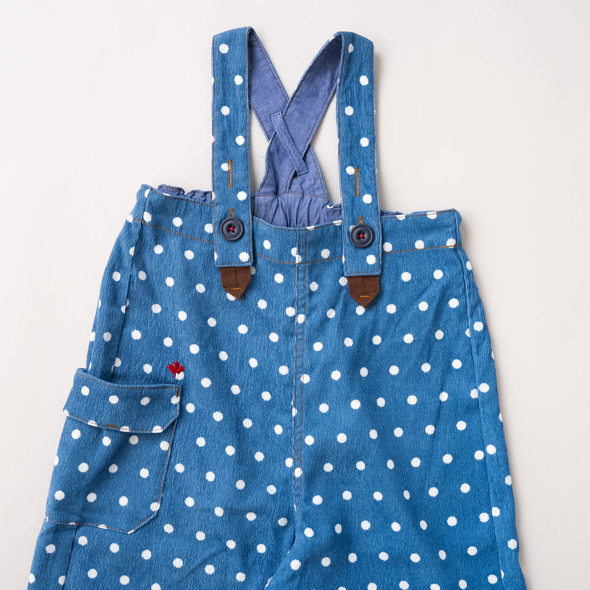 オーバーサイズサロペット　DOT