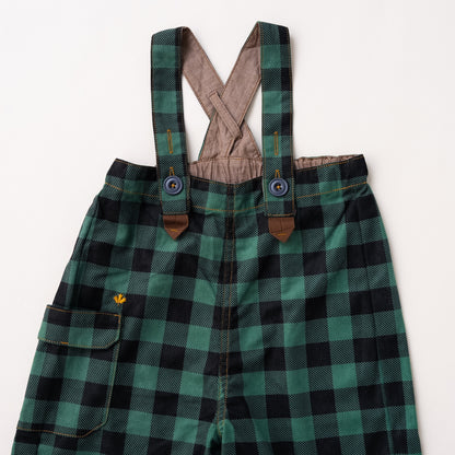 オーバーサイズサロペット　CHECK