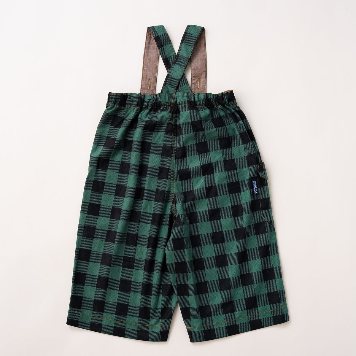 オーバーサイズサロペット　CHECK
