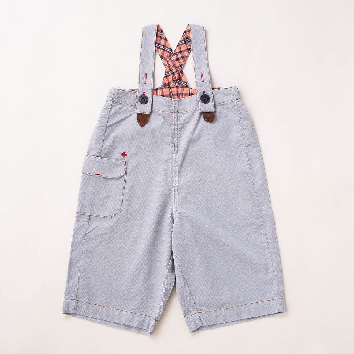 オーバーサイズサロペット　GRAY