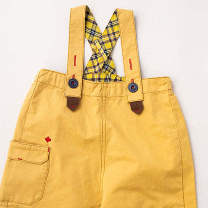 オーバーサイズサロペット　CAMEL