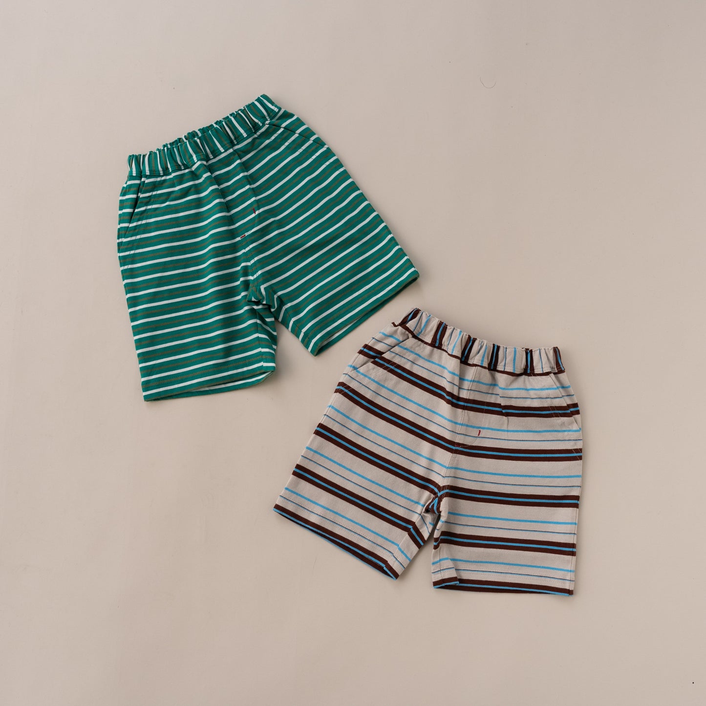 ボーダーパンツ　BEIGE