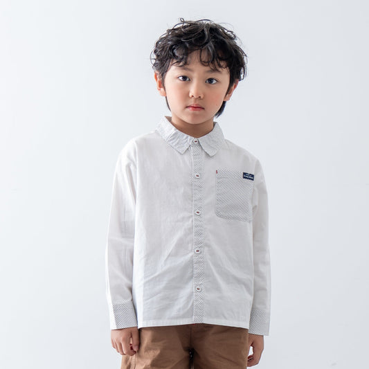 レギュラーカラーシャツ　OFF-WHITE
