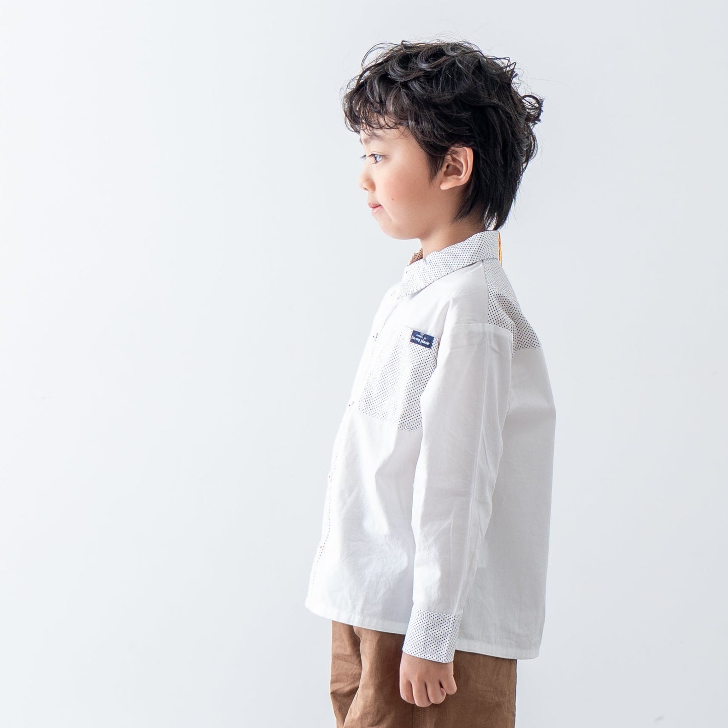 レギュラーカラーシャツ　OFF-WHITE