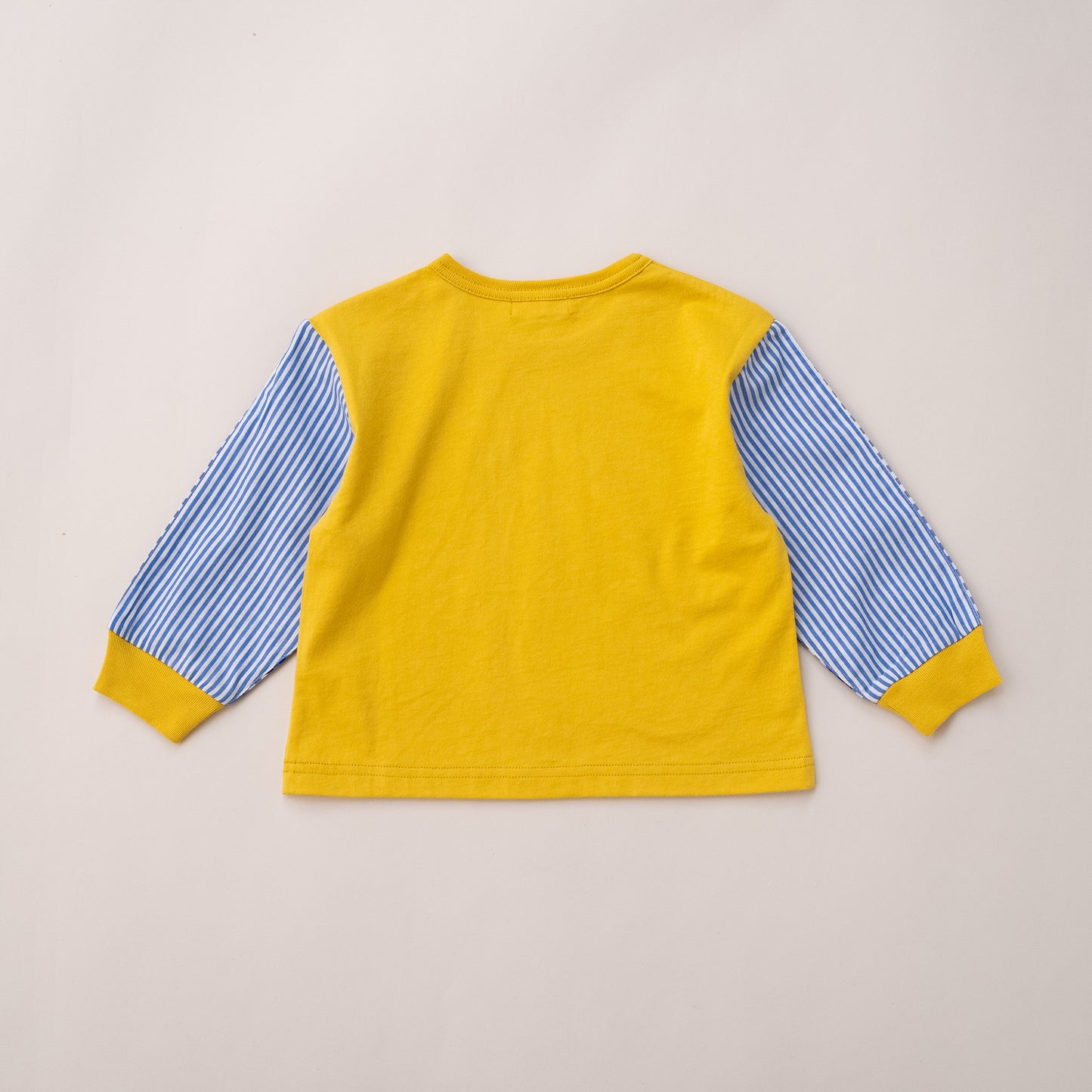 切り替えスリーブTシャツ【ライオン】　YELLOW