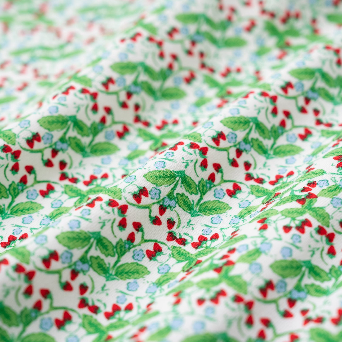 切り替えスリーブTシャツ【イチゴ】　RED