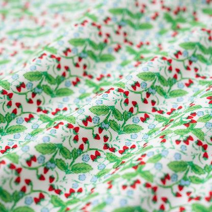 切り替えスリーブTシャツ【イチゴ】　RED