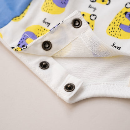 切り替えスリーブTシャツ【コアラ】　OFF-WHITE