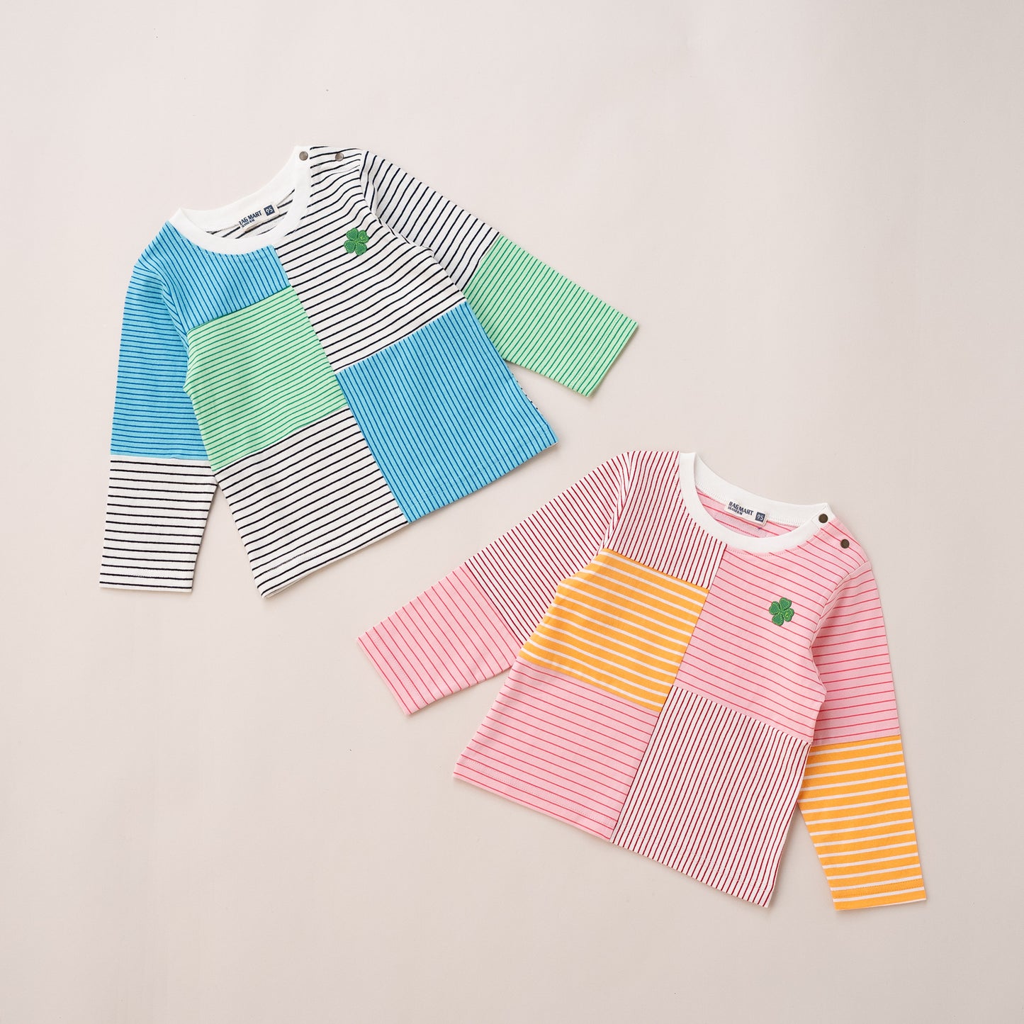 ボーダーTシャツ　PINK