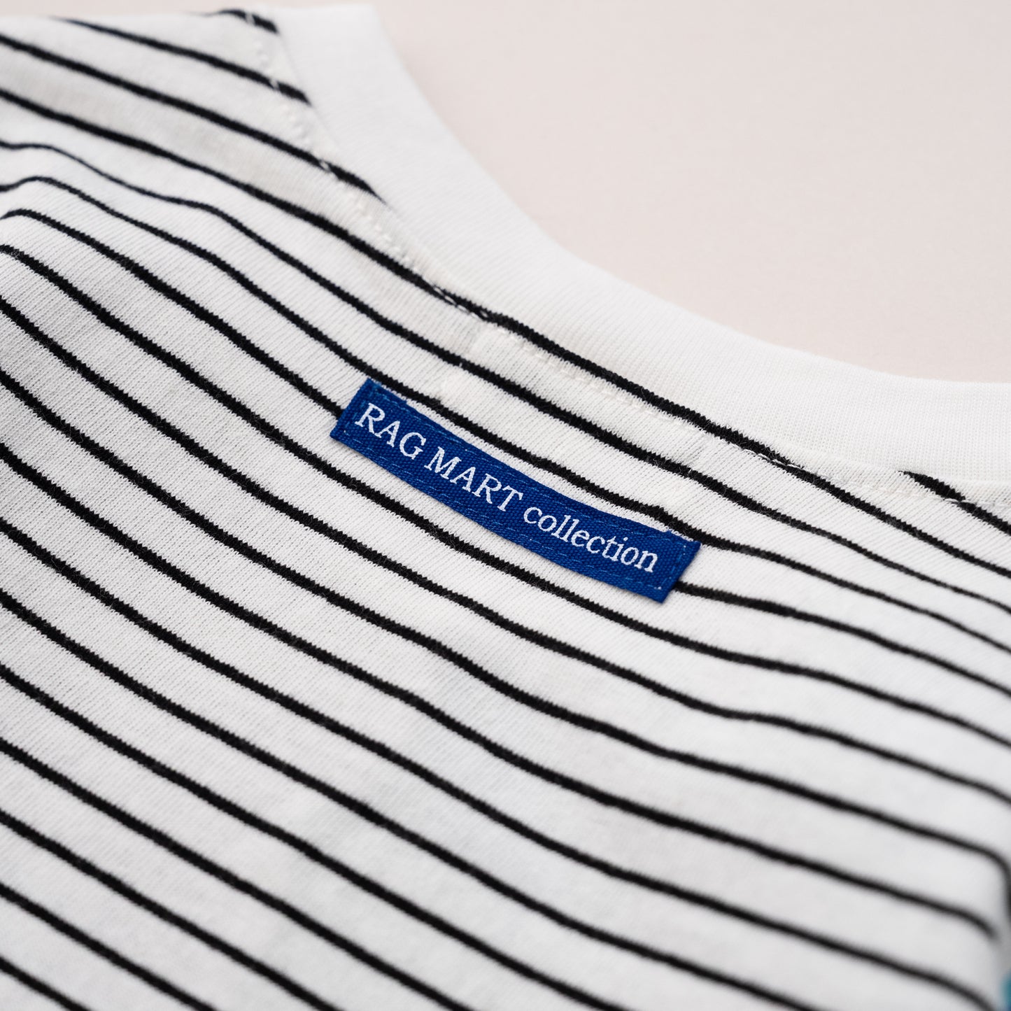 ボーダーTシャツ　BLUE