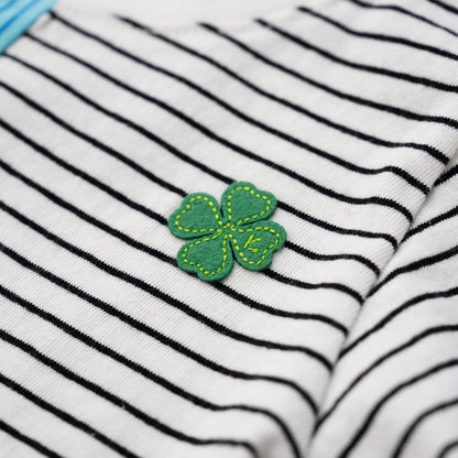 ボーダーTシャツ　BLUE