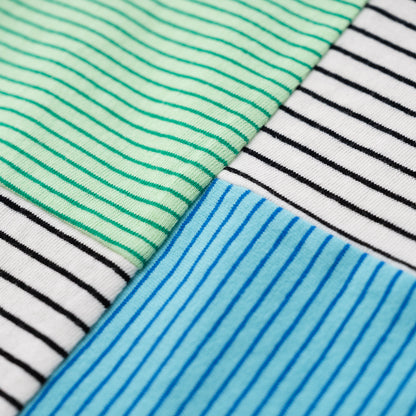 ボーダーTシャツ　BLUE