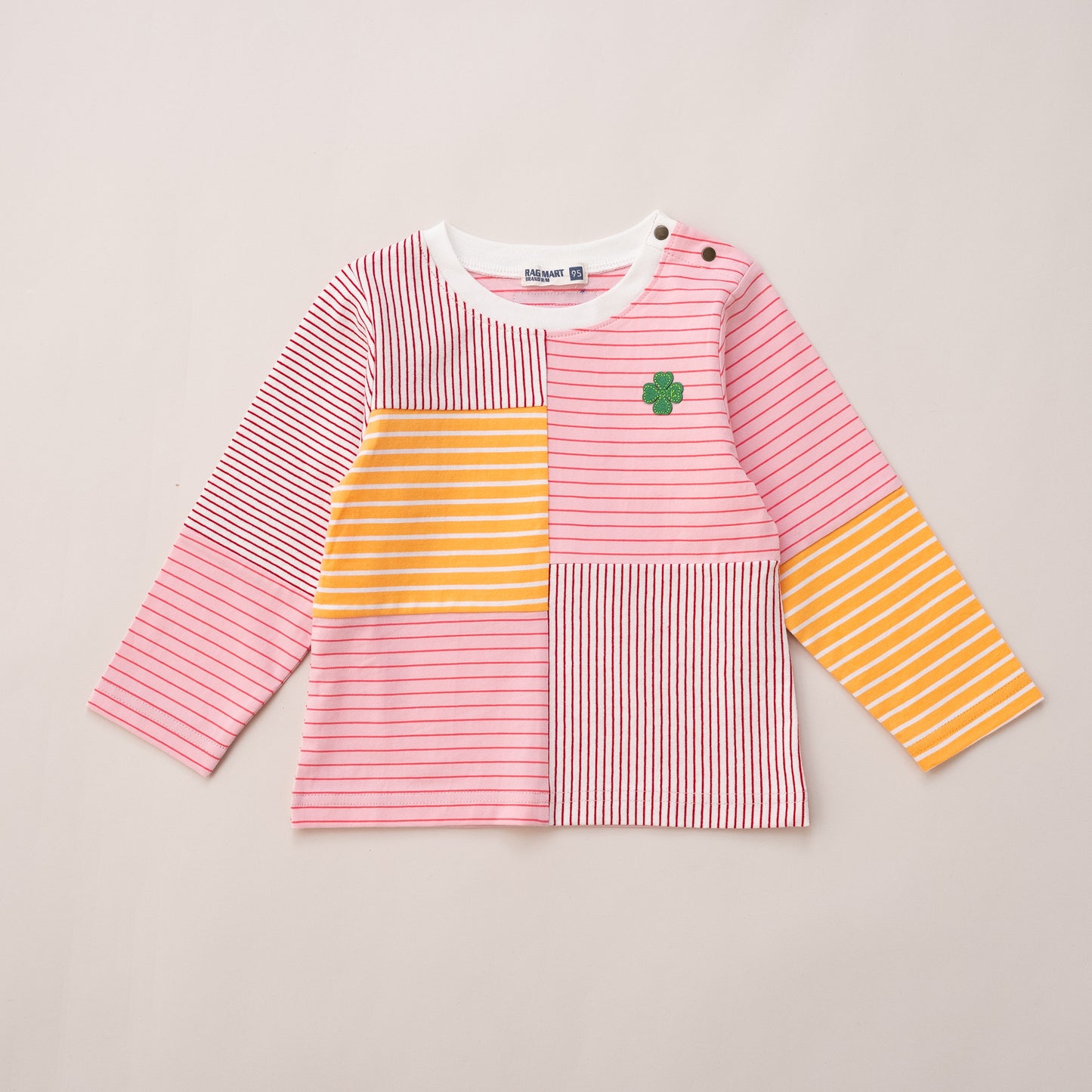 ボーダーTシャツ　PINK