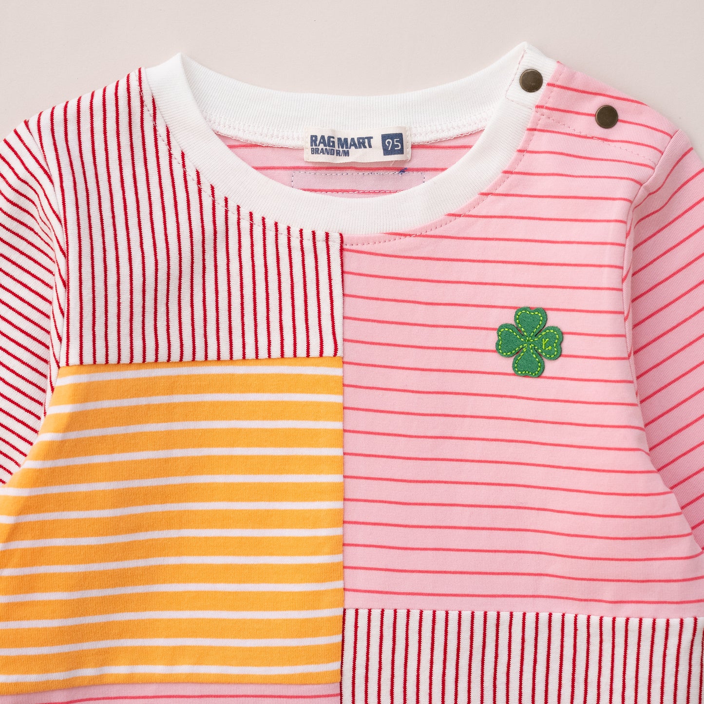 ボーダーTシャツ　PINK