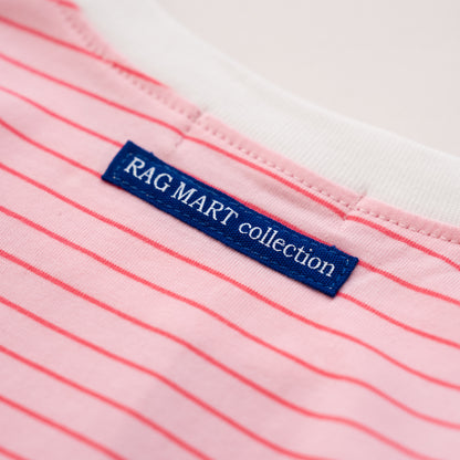 ボーダーTシャツ　PINK